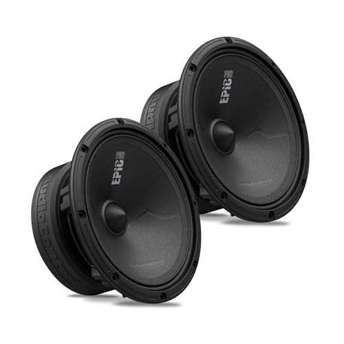 AudioControl EPICPRO6X 6.5 Midrange Car Speakers (Pair) 200 W RMS High-Output 4 Audio Upgrade Clear Midrange & Vocals Premium Car Sound System