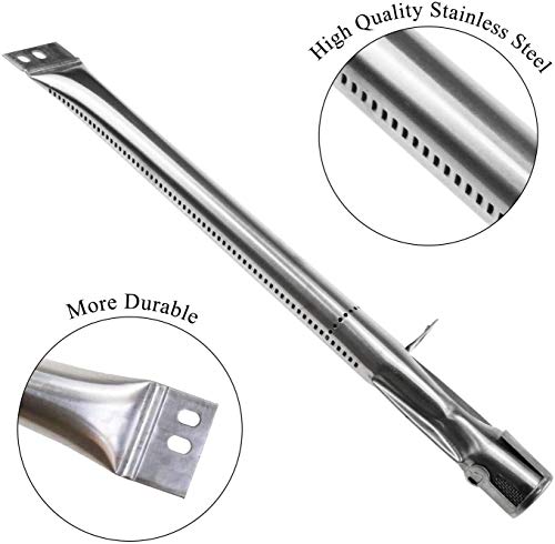 Criditpid Grill Replacement Parts For Brinkmann Brinkman 810-2511-S, 810-2512-S, 810-3660-S, 810-4220-S Gas Grill Models, Stainless Steel Burner Pipe Tube With Igniter Electrode. #TOP1