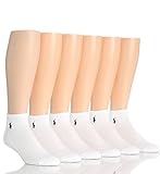 Polo Ralph Lauren Cushioned Cotton No Show Socks - 6 Pack (827001)