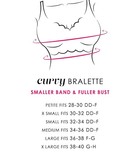 Cosabella Women's Never Say Never Curvy Soft Bra Sweetie Bra, Navy Blue, Large #TOP2