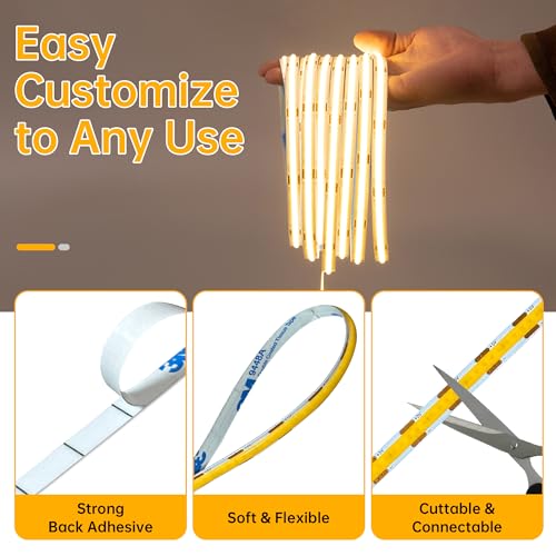 Cinta LED Flexible CtrlCV Type C 2m Luz Neutra 4000K miniatura 3