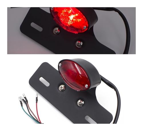Accessoire signalisation converti feu arrière frein moto ZHANGTONG 4 fils