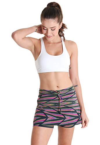 Shorts Saia Gril Power - Verde Musgo/Preto GG