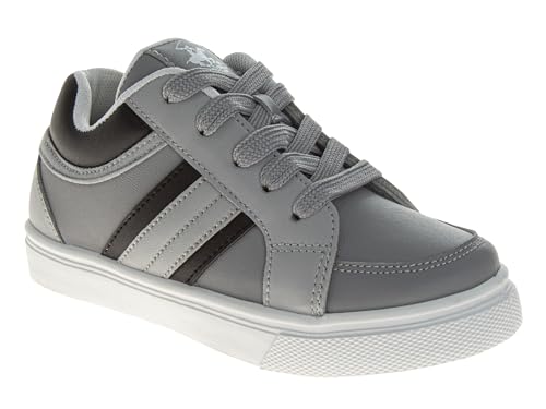 Josmo Kids Lace Up Sneakers for Boys - Casual Shoes Lightweight Sneakers (Sizes: 11-13 Little Kid / 1-4 Big Kids)