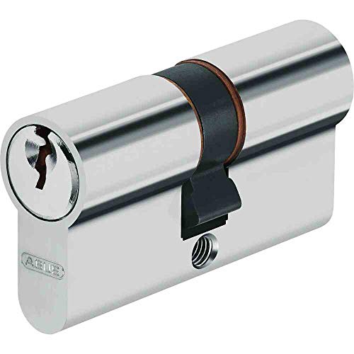 Image of ABUS Profile Cylinder C73N 35/45 vs. Door Lock with Emergency and Danger Function for Front Doors and Apartment Doors Includes 3 Keys