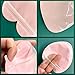 Happyupcity 50Pcs 4x4 Inch Pink Heart Shaped Plastic Jewelry Bag Transparent Resealable Bags Self Sealing Bag Cute Treat Bags Mini Packaging Pouch for Small Business Party Favor Candy Cookie