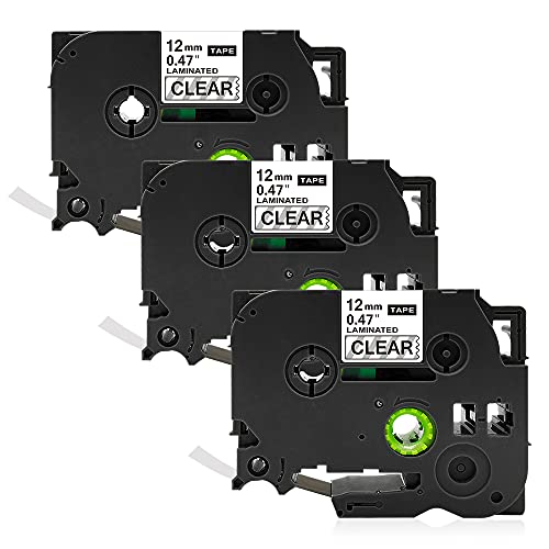 Flowerty �݊� �u���U�[�H�� TZe-131 �����n������ 3�Z�b�g 12mm�� ����8m �s�[�^�b�` P-touch �ėp �e�[�v�J�[�g���b�W