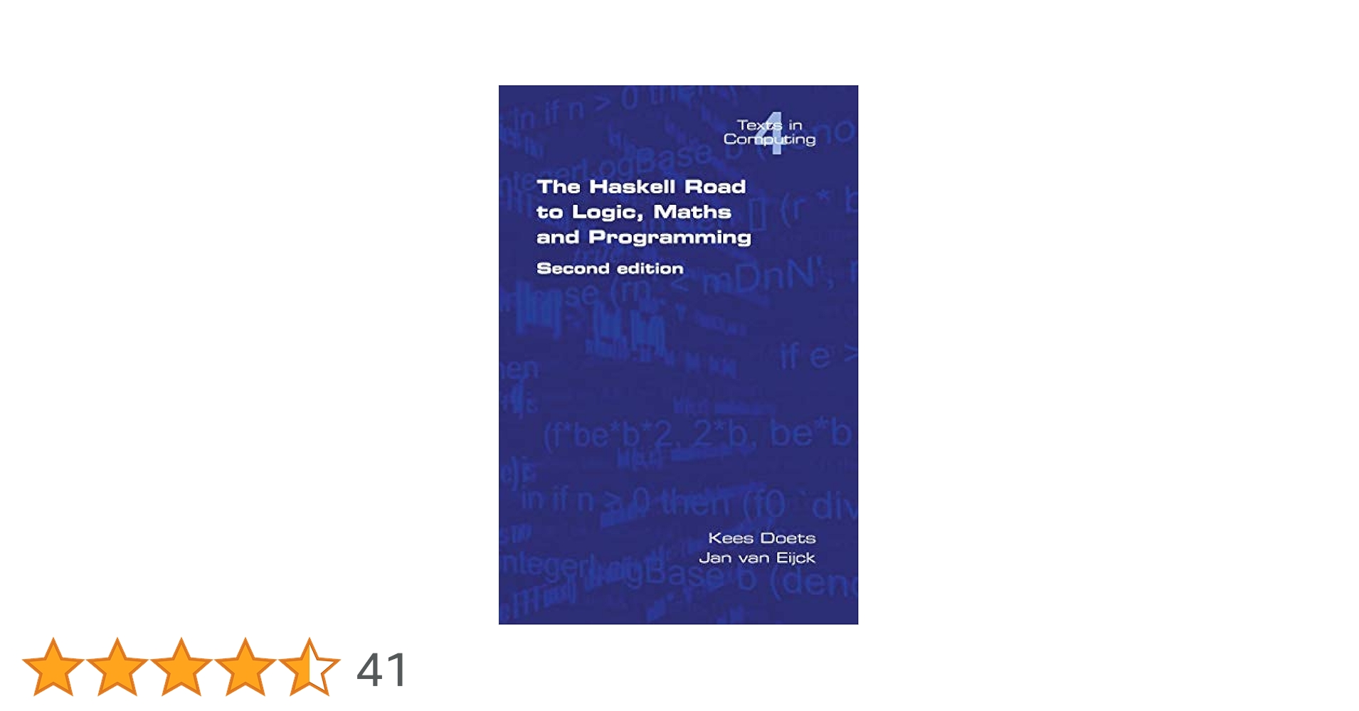 Amazon | The Haskell Road To Logic, Maths And Programming