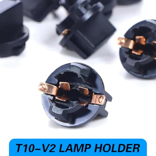 ijuicy 10 PCS T10 194 LED Base de Lámpara Panel Instrumentos miniatura 4
