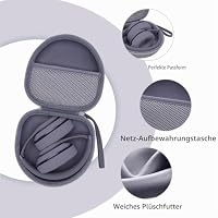 XANAD Tasche für Universal Klappbare Kopfhörer Kinder (Grau) – Ansicht 8