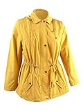 Charter Club Plus Size Water-Resistant Utility Jacket (1X), Yellow (11079312)