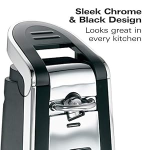   Hamilton-Beach-Smooth-Touch-Electric-Automatic-Can-Opener-with-Easy-Push-Down-Lever-Eliminates-Sharp-Edges-Opens-All-Standard-Size-and-Pop-Top-Cans-Extra-Tall-Black-and-Chrome-76606AG