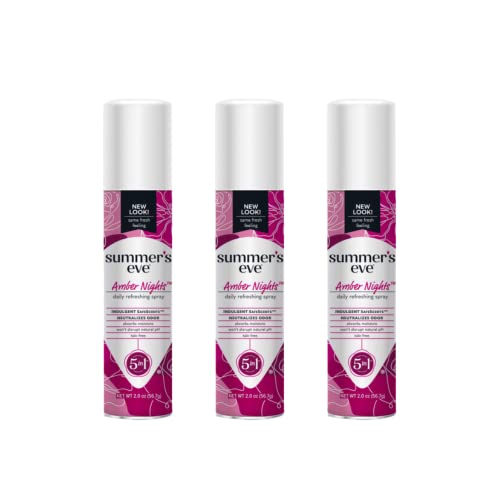 Summer's Eve Amber Nights Freshening Spray, 2 OZ (Pack of 3)