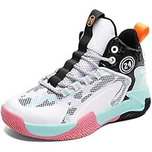 Anti Slip and wear-Resistant Sports Childrens Basketball Shoes Black