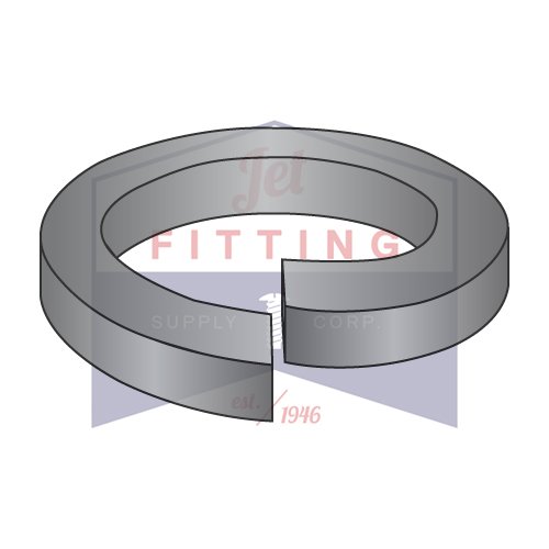 8 MS51848 Military High Collar Split Lock Washer | Spring Steel | Zinc -II Finish (Quantity: 7500)