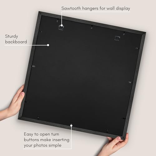 Americanflat WMW2424BLK2020 24X24 Picture Frame With Polished Plexiglass thumb #4