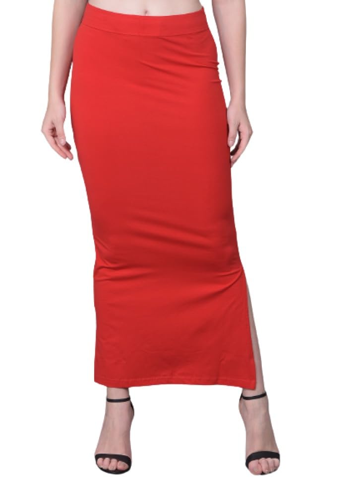 Image of Comfort Lady Women Cotton Blend Saree Shapewear /Saree Shapers Underskirt /Saree Petticoat