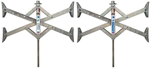 BAL 28024 X-Tended Fit X-Chock Tire Locking Chock – Wheel Stabili...