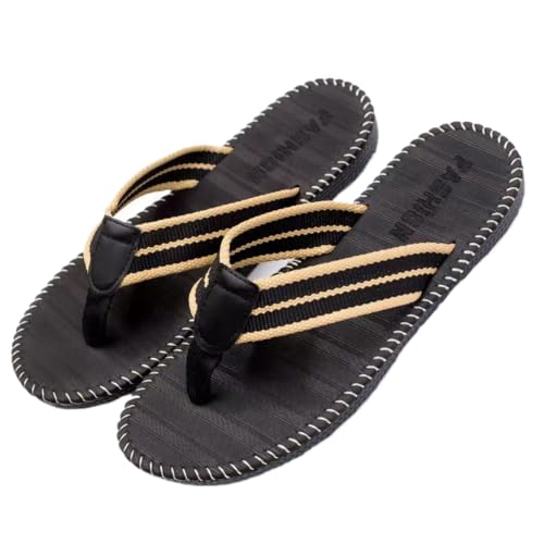 Premium Comfort Checkered Plaid Flip Flops For Men Non Slip Thong Sandals Slides Summer Slippers Indoor Outdoor Footwear