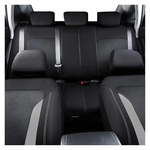Fundas de asiento universales para automóvil protector de asiento trasero dividido 3