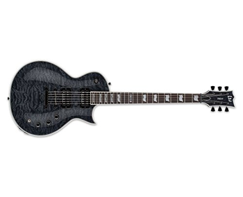 ESP LTD EC-1000 Piezo See Thru Blue – Modèles à Simple Pan Coupé - Les Beatles, Paul McCartney, John Lennon, RIngo Starr, George Harrison ESP LTD EC-1000 Piezo See Thru Blue - Modèles à Simple Pan Coupé – Image 5