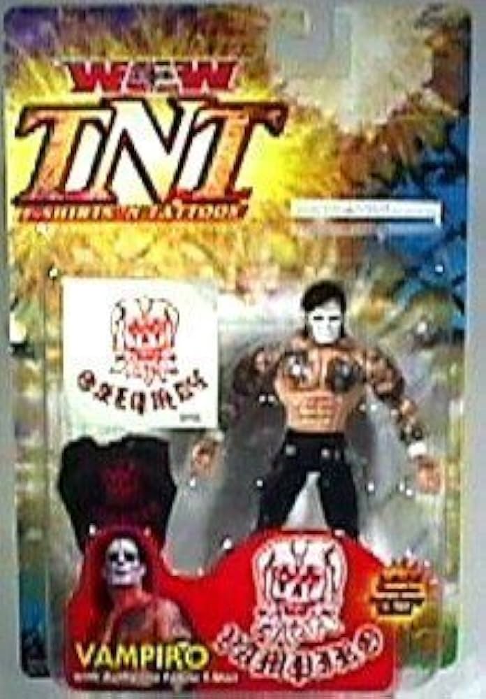 レア★バンピーロ(VAMPIRO)アクションフィギュア★WCWプロレス・TNT レア☆バンピーロ(VAMPIRO)アクションフィギュア☆WCWプロレス