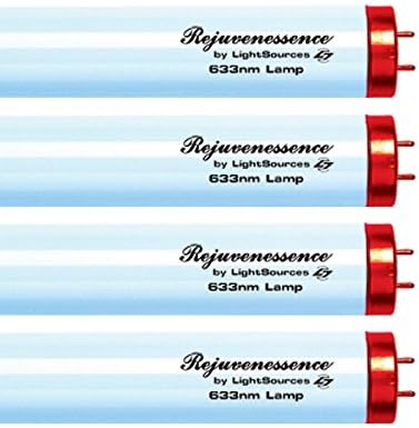 Red Light Therapy Tanning Lamp Replacement F71 Bipin 100-120W 633nm (4)