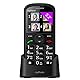 myPhone Halo 2 Mobiltelefon Senioren-Handy mit Ladestation ohne Vertrag 2.2 Zoll großes Display Großtastenhandy, Farbdisplay, Notruftaste, Taschenlampe, Bluetooth, großer Akku 900mAh, Kamera - Schwarz