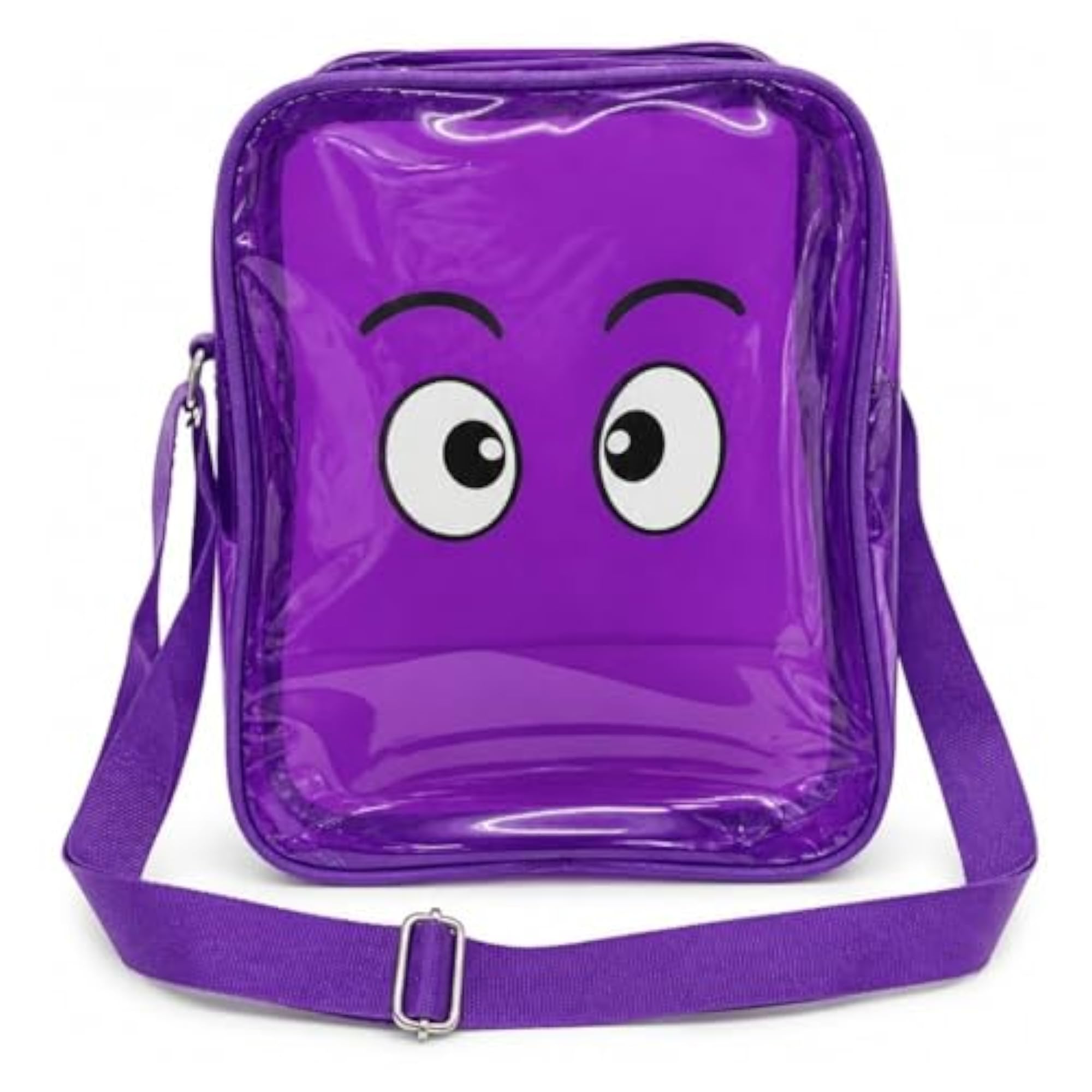 Transparent PVC Sling Bag, Multipurpose Clear Shoulder Bag