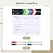 Large Wooden Movie Clapboard with Dry-Erase and 4 Markers, 11.8 X 10.6 Inches, Director's Scene Clapper Board for Photography and Video