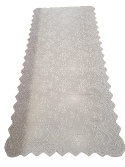 MANTILLA BLANCA MEDIANA, 1X2,20 mts, MANTILLA ESPAÑOLA BLANCA.