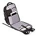 SwissGear 5358 ScanSmart Laptop Backpack, Fits 16 Inch Laptop, USB Charging Port, Heather Grey