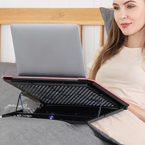 Base de enfriamiento para notebook con 13 ventiladores y 8 niveles miniatura 4