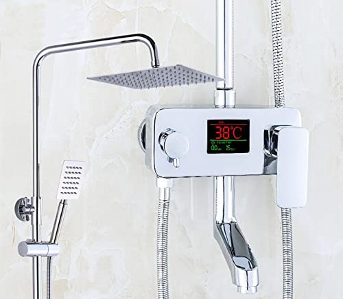 Robinet de douche thermostatique contre les brûlures pour salle de bain moderne