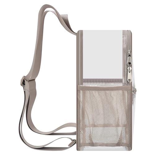 Image of Oraben Clear Backpack for Stadium Events Clear Bag Small Stadium Backpack Waterproof 12x6x12 for Women Men Adult Concert Sports