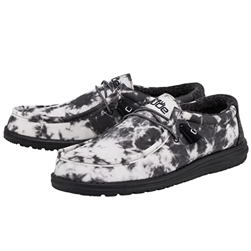 Hey Dude Men's Wally Thunderstruck Tie Dye Multiple Colors | Men’s Shoes | Men's Lace Up Loafers | Comfortable & Light-Weight2