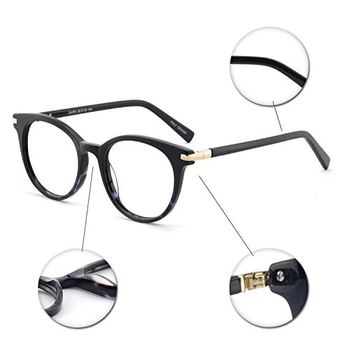 Image of OCCI CHIARI Womens Eyewear Frame Stylish eyeglasses with Non-prescription Clear Lens