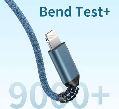 GIANAC Multi USB Kabel [3Stück 2M] ladekabel 3 in 1 schnellladekabel – Ansicht 2