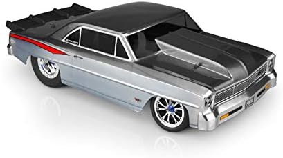 J Concepts Inc. 1/10 1966 Chevy II Nova Clear Body JCO0398 Car/Truck Bodies Wings & Decals
