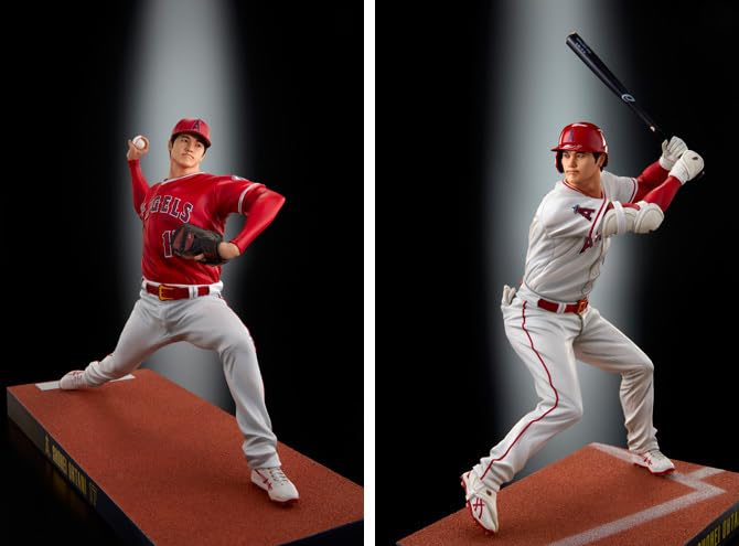 Amazon.co.jp: 大谷翔平 プレミアムフィギュア 投 打 2体セット 1/6 
