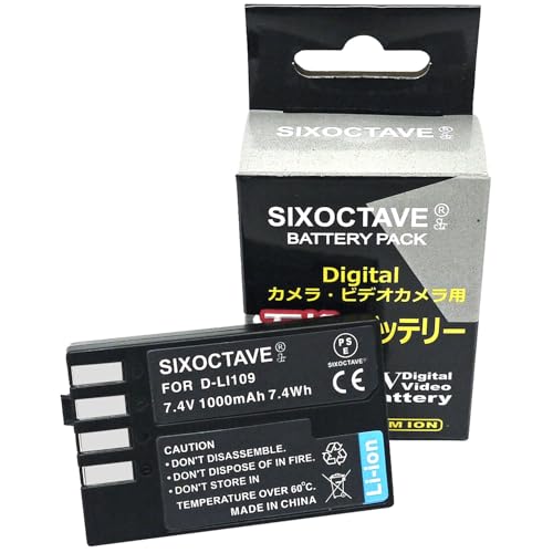 Amazon | str D-LI109 ペンタックス 互換バッテリー [グレードAセル