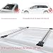 accessorypart Para Peugeot Partner Tepee 2008-2020 Barras de techo Aluminio Gris