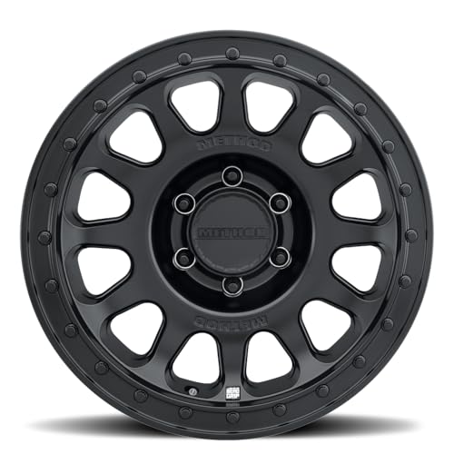 MR709 HD Bead Grip, 17x8.5, 0mm Offset, 6x5.5, 106.25mm Centerbore, Matte Black