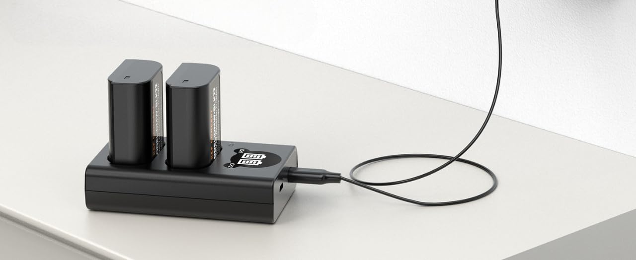 PDX LP-E6 İkili USB Şarj Aleti