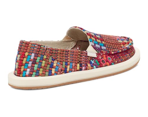Image of Sanuk Womens Donna Soft Top Hemp Loafers | Womens Shoes | Slip On Shoes for Women | Women's Slip-on Loafers | Memory Foam Footbed
