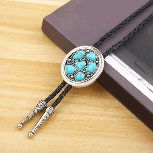 Collier Bolo Western géométrique : l'accessoire parfait pour remplacer la cravate rigide - 6