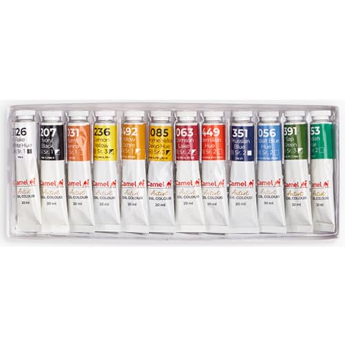 Image of Camlin Artist Oil Colours Tubes