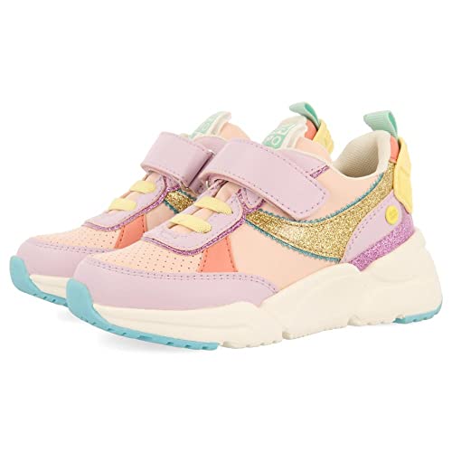 Sneakers lilas pastel pour fille et garçon - Baskets légères Sautens