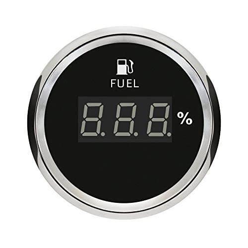 Jauge numérique de carburant 52mm universelle 9-32V rétro-éclairage bateau