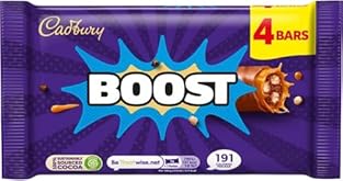 ORIGINAL RECIPE: Enjoy the official Cadbury Boost, a mix of biscuit, chewy caramel, and Cadbury milk chocolate MULTIPACK: Indulge in 4 x 37 g chocolate bars - perfect for sharing or snacking on the go FEATURES: Soft crunch with delicious cocoa flavou...